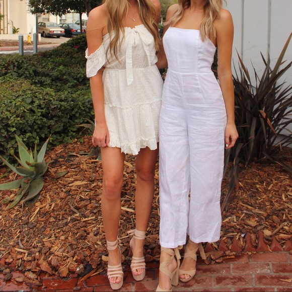 Princess Polly Maid of Honor White Lace Mini Dress - Picture 5 of 6